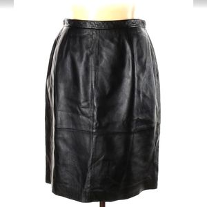 Rene Rowan leather skirt